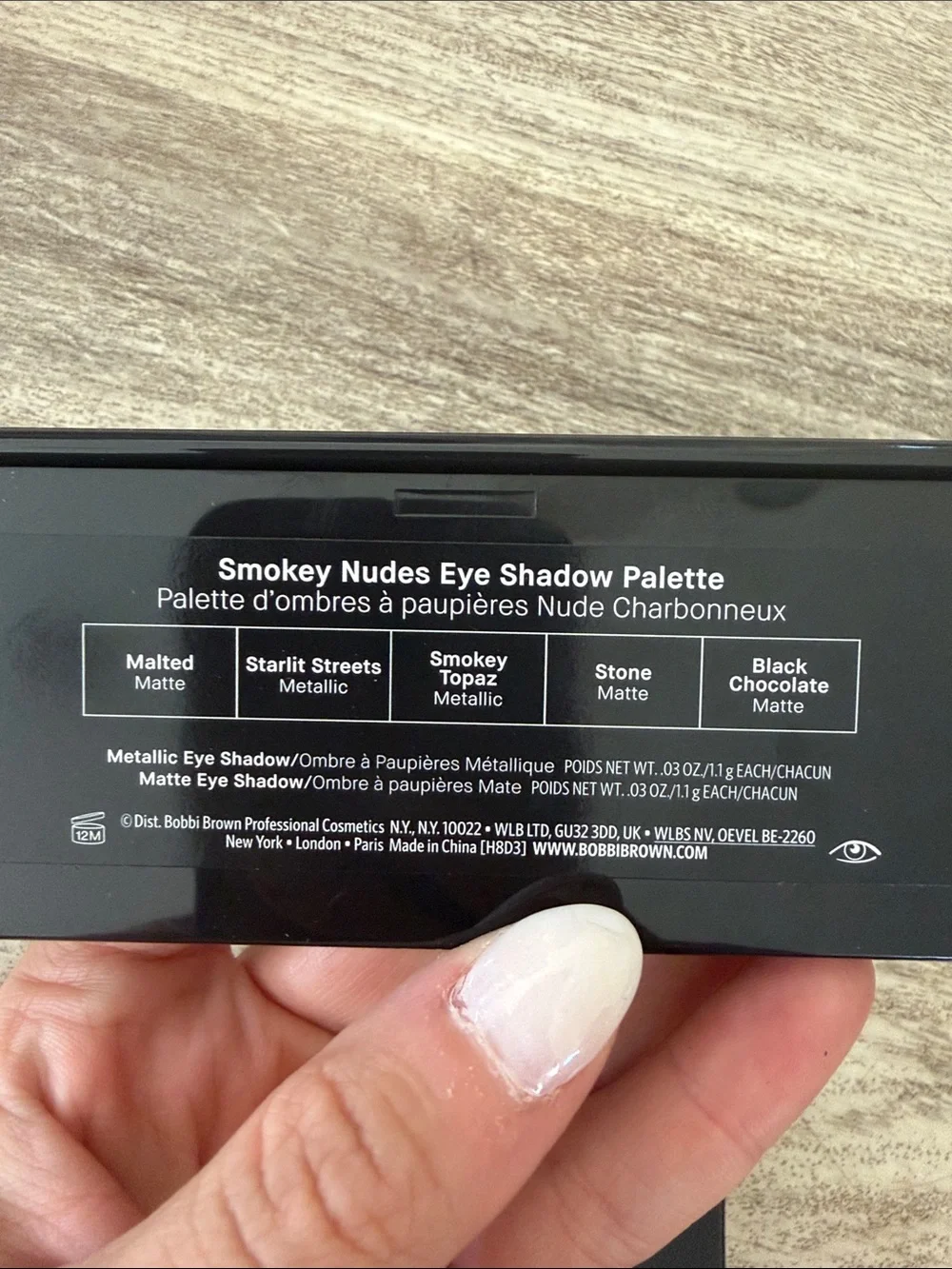 Bobbi Brown Neutral Smokey Nudes Eyeshadow Palette